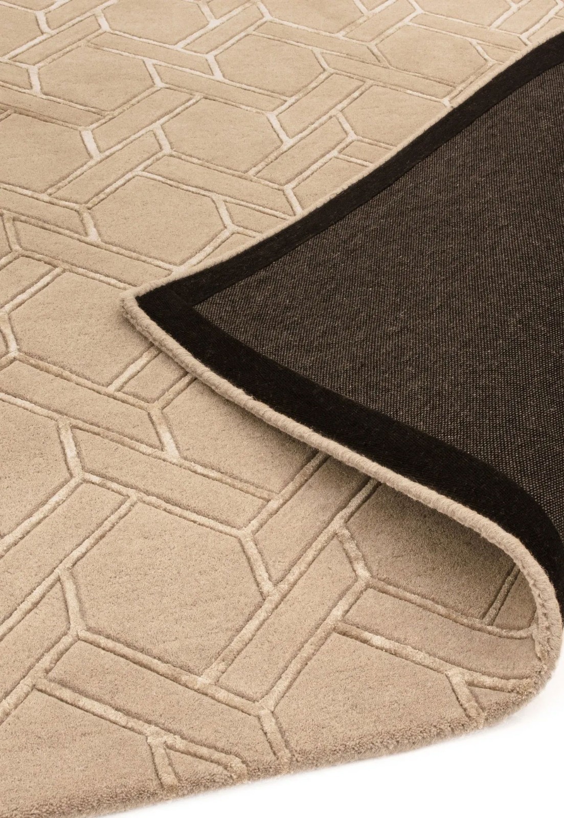 Nexus Modern Wool Rug – Premium Hand Tufted Carpet with Detailed Hand Carved