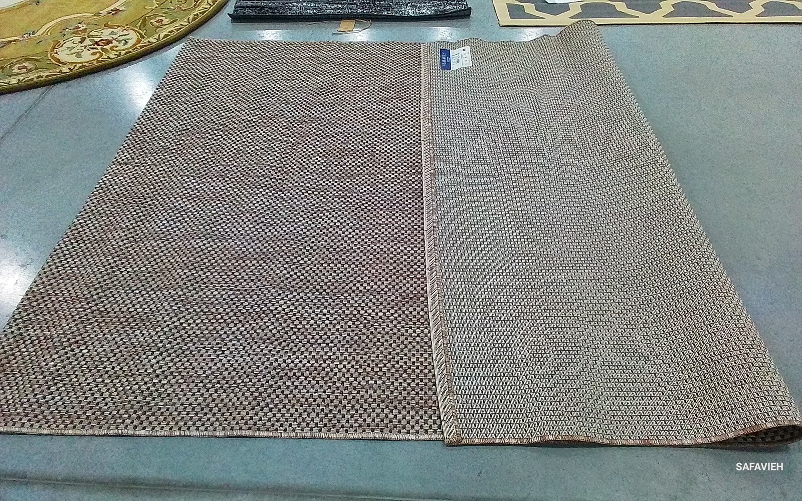 NATURAL/BLACK 6′-7″ x 9′-6″ Flaw in Rug, Reduced Price 1172804179 CY8521-37312-6