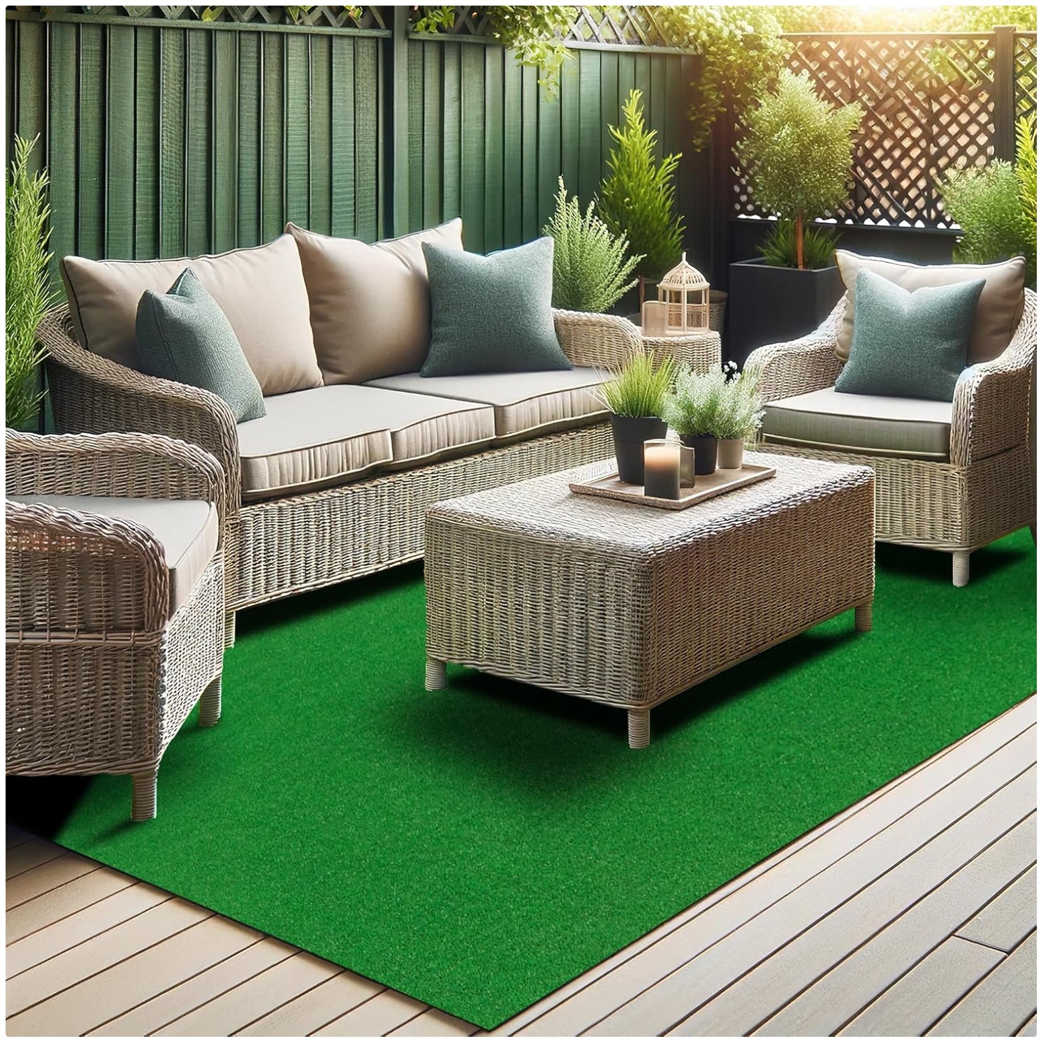 Waterproof Outdoor Pet Turf 5’3″ x 8’2″