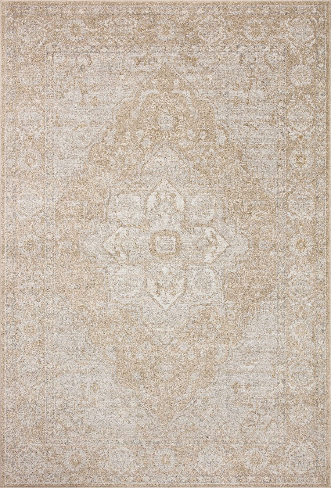 Loloi Odette Collection Odt-05 Beige/Silver 4-0 X 6-0 Accent Rug