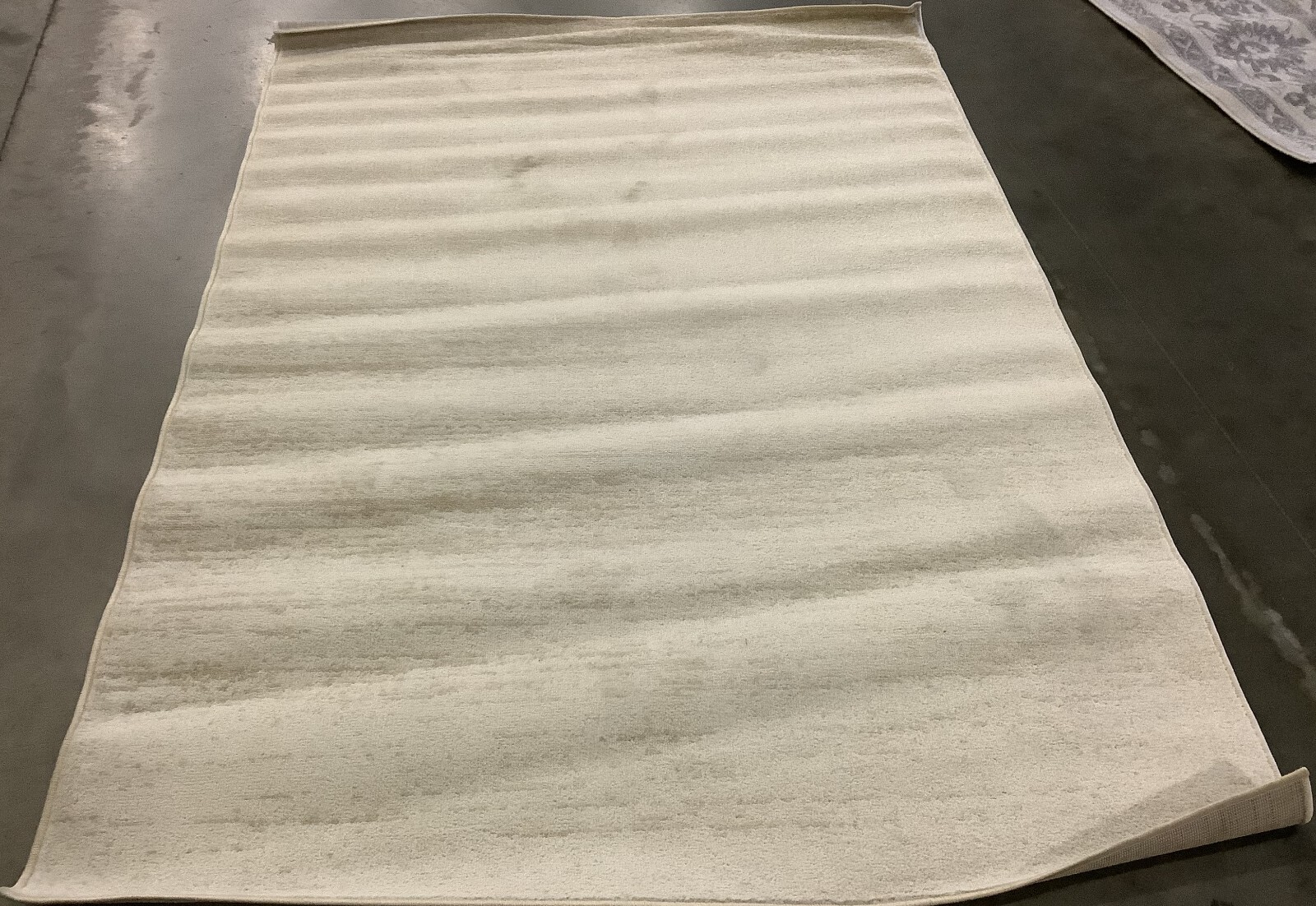 CHAMPAGNE / CREAM 5′-1″ x 7′-6″ Stained Rug, Reduced Price 1172669855 ADR113W-5