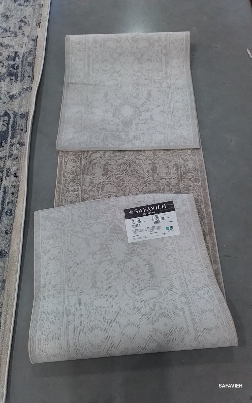 BEIGE / CREAM 2′-3″ x 10′-0″ Back Stain Rug Reduced Price 1172773857 RFT665A-210