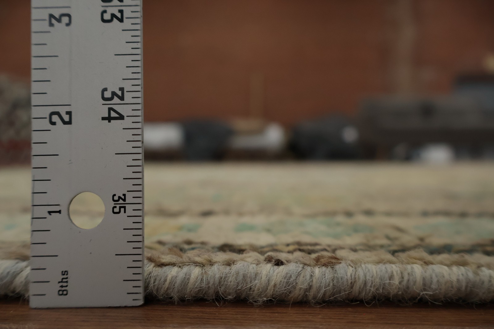Rustic Sophistication Oushak Area Rug 10×13 Vegetable Dye Handmade Wool Carpet