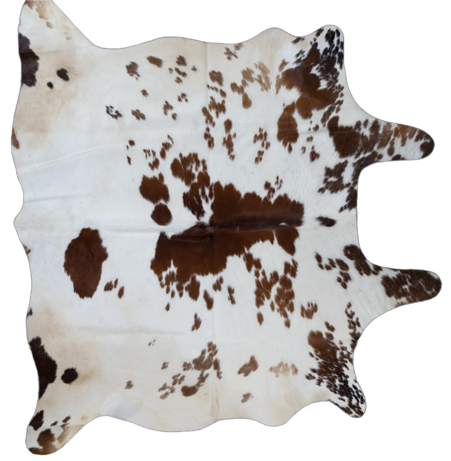Natural Authentic Cowhide Rug Handpicked Tricolor | Exact Hide Shown