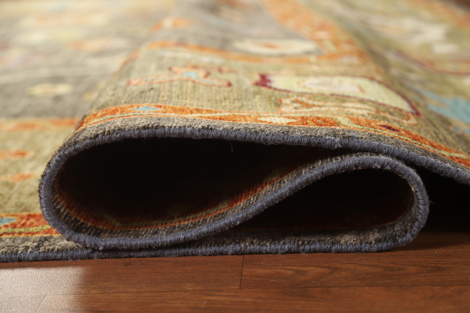 Vegetable Dye Handmade Oushak Turkish Living Room Area Rug Wool Carpet 8×10 ft