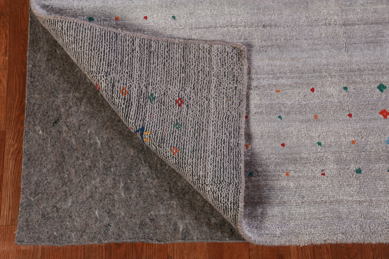 One-of-a-kind Tribal Gabbeh Rug Hand-knotted Wool 9×11 ft