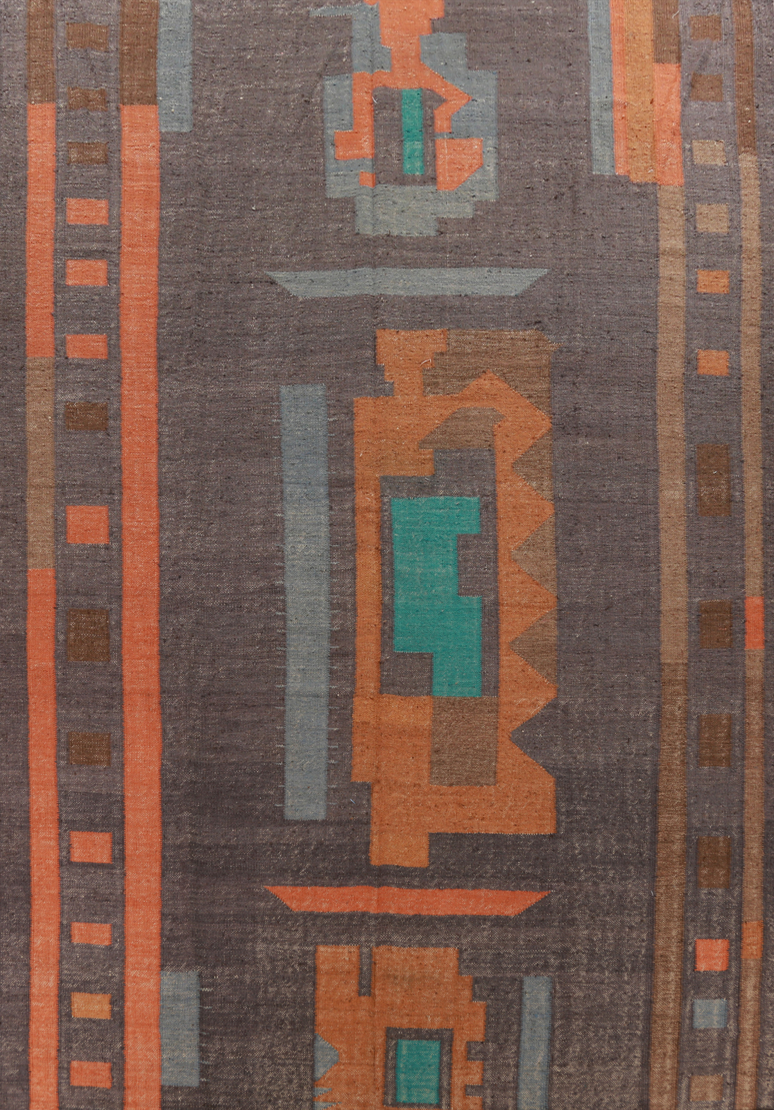 Flatweave Reversible Tribal Kilim Kelim Large Rugs Handwoven Turkish 11×14 ft