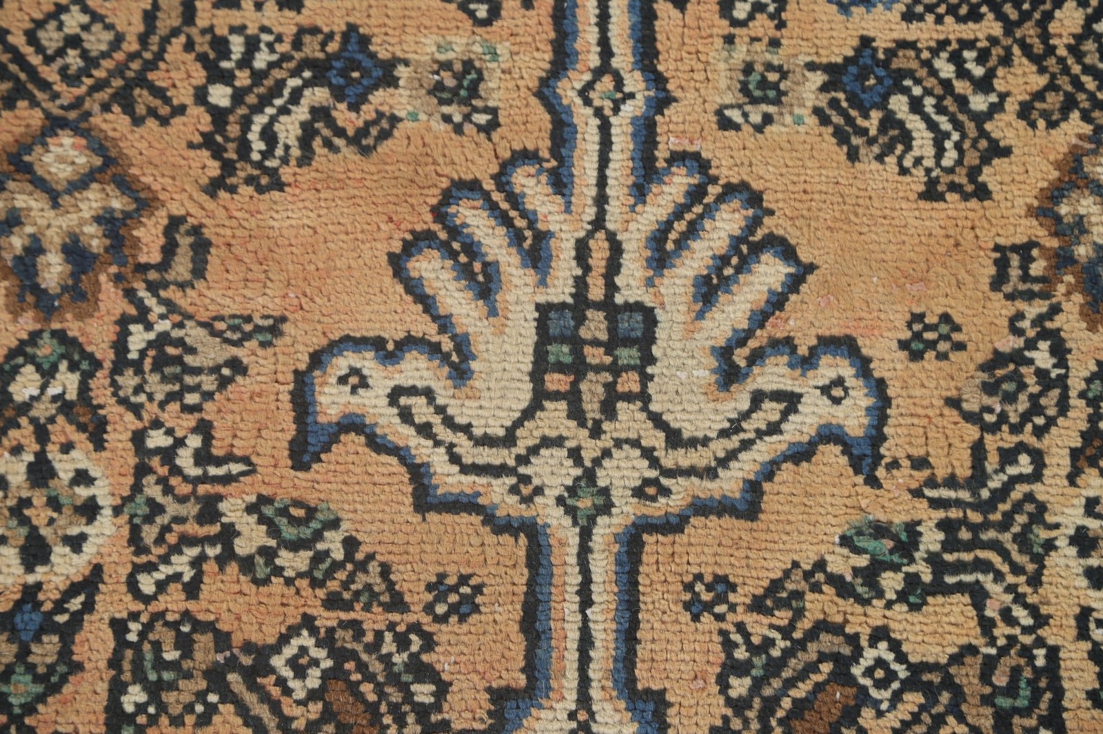 Geometric Room Size Area Rug 9×12 Medallion Hand-made Classic Vintage Carpet