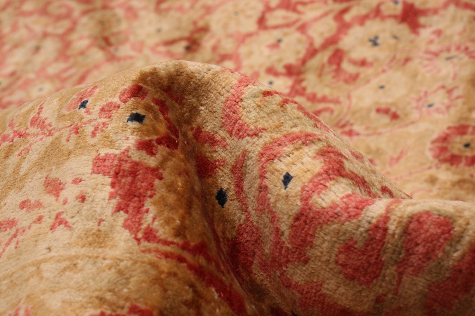 Traditional Hand-knotted Carpet 10’2″ x 13’5″ Wool Oriental Area Rug