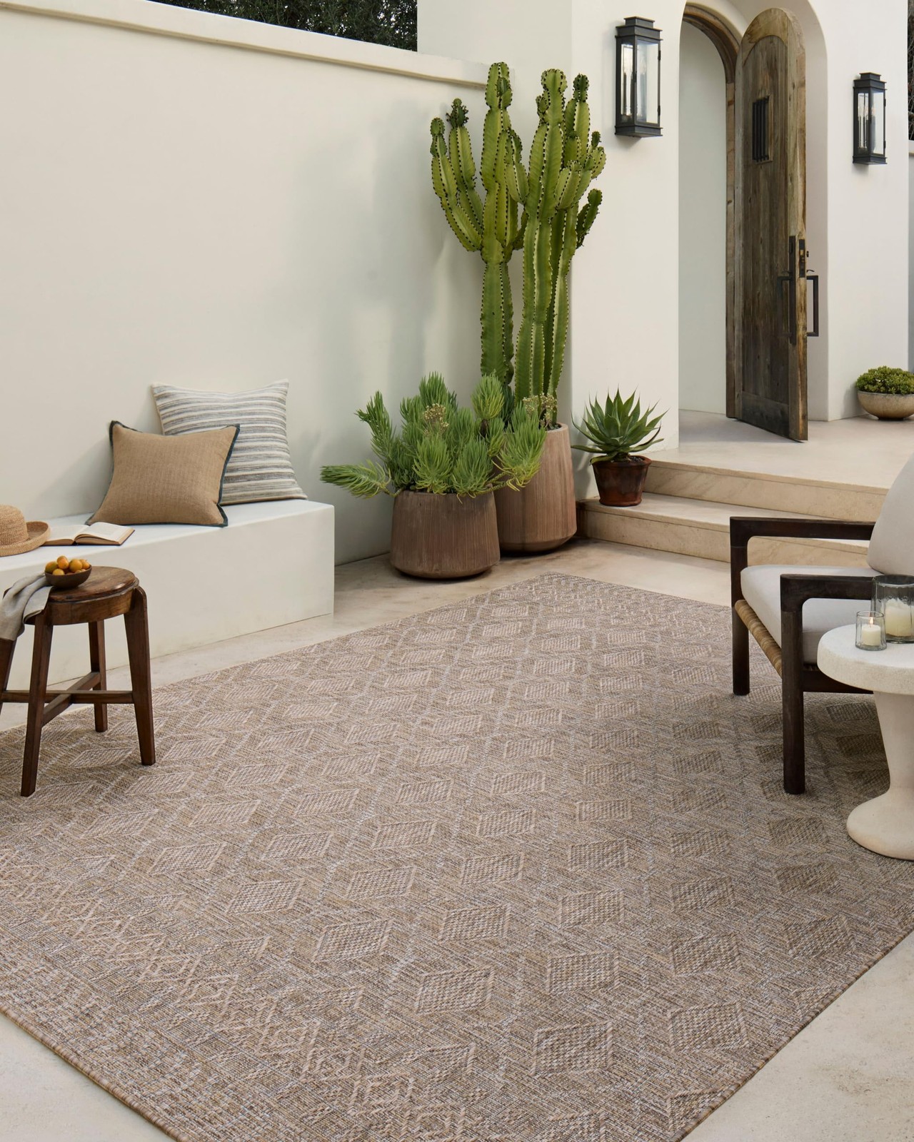 Amber Lewis Topanga Collection Top06 Natural/mist 23 X 39 Indoor/outdoor Are