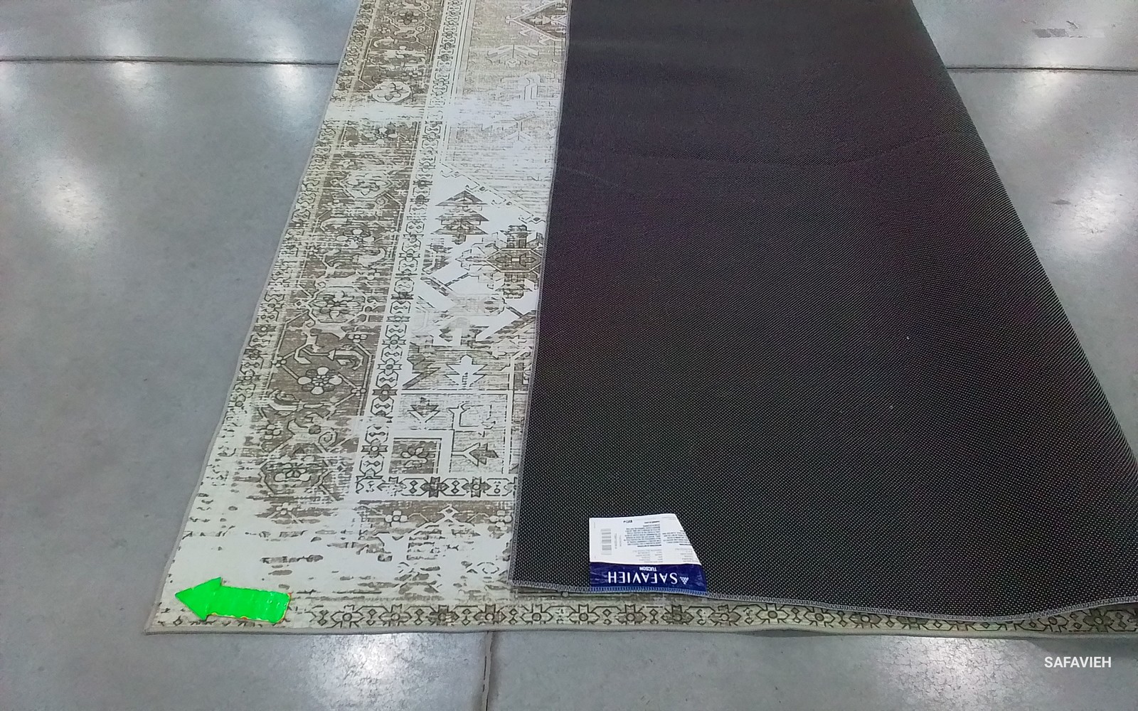 SAGE / IVORY 9′-0″ x 12′-0″ Broken Thread Rug Reduced Price 1172785851 TSN102W-9