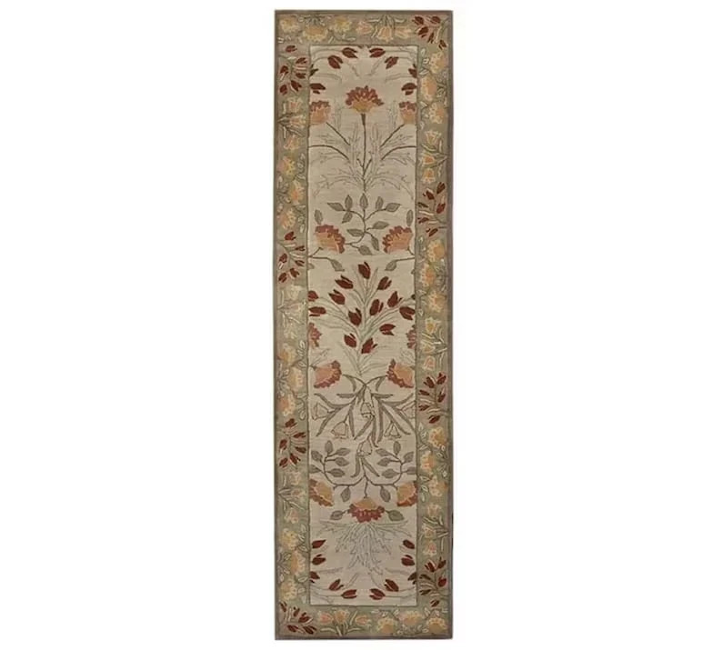 Multi Adeline Hand tufted floral wool area rug for home New home gift Home 8×10|