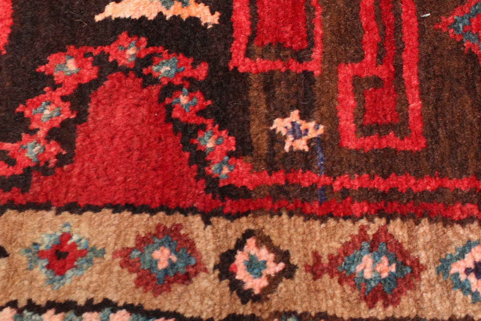 Traditional Vintage Hand-Knotted Area Rug 4’4″ x 7’3″ Oriental Wool Carpet