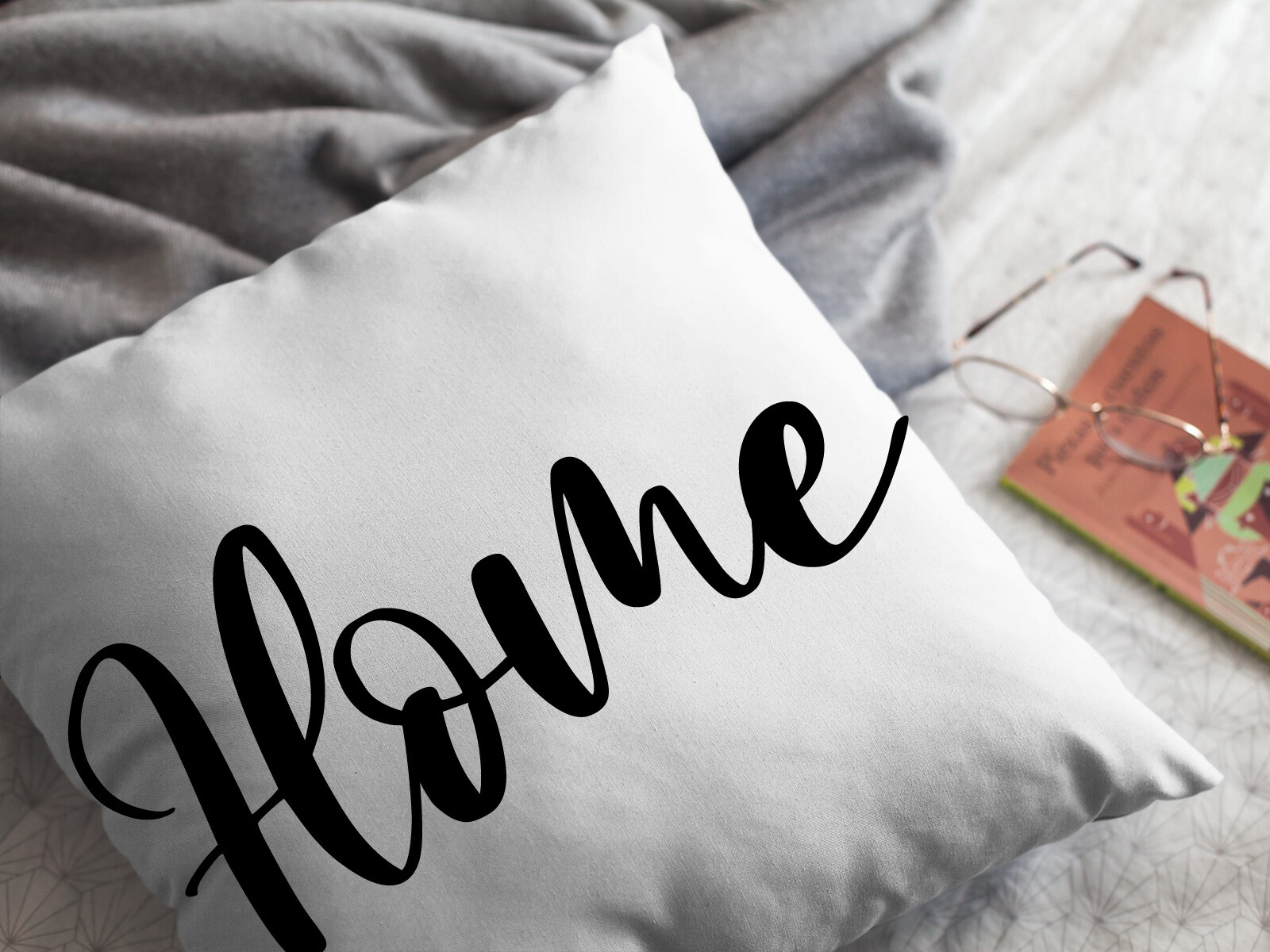 Context Square Cotton Decorative Pillow Cover PC-HOME-16