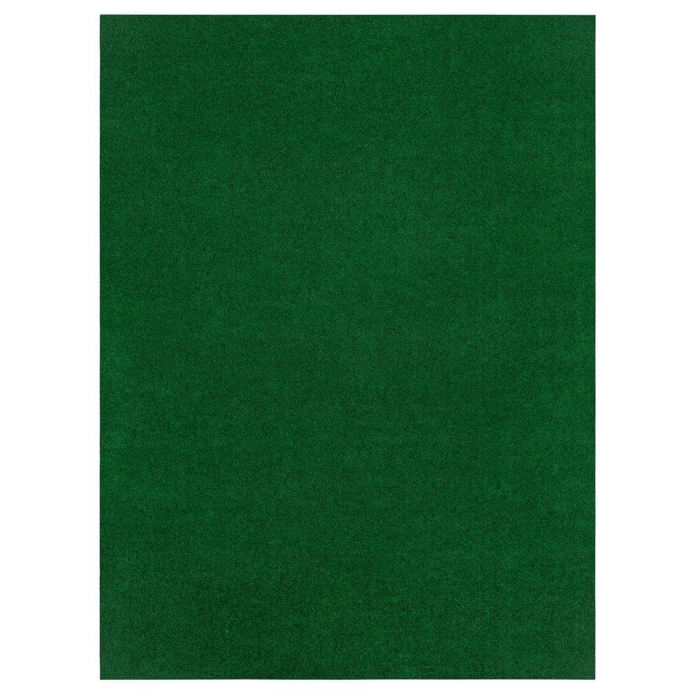 Artificial Grass Rug Green Stain Resistant Waterproof Pet Friendly 6 ft. x 8 ft.