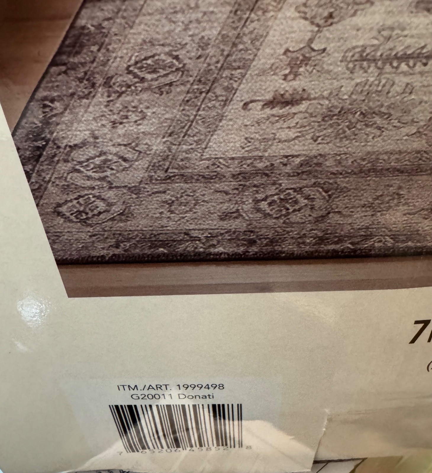 Brand New Gertmenian Vintage Area Rug 7’10” x 10’ Large Area Rug Donati