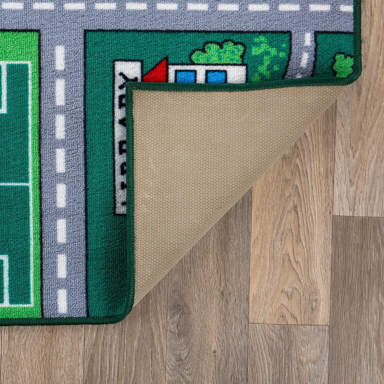 Kids Rugs Kids Playmat Road Traffic Educational Non Slip Childrens Rugs 6’6″x9′