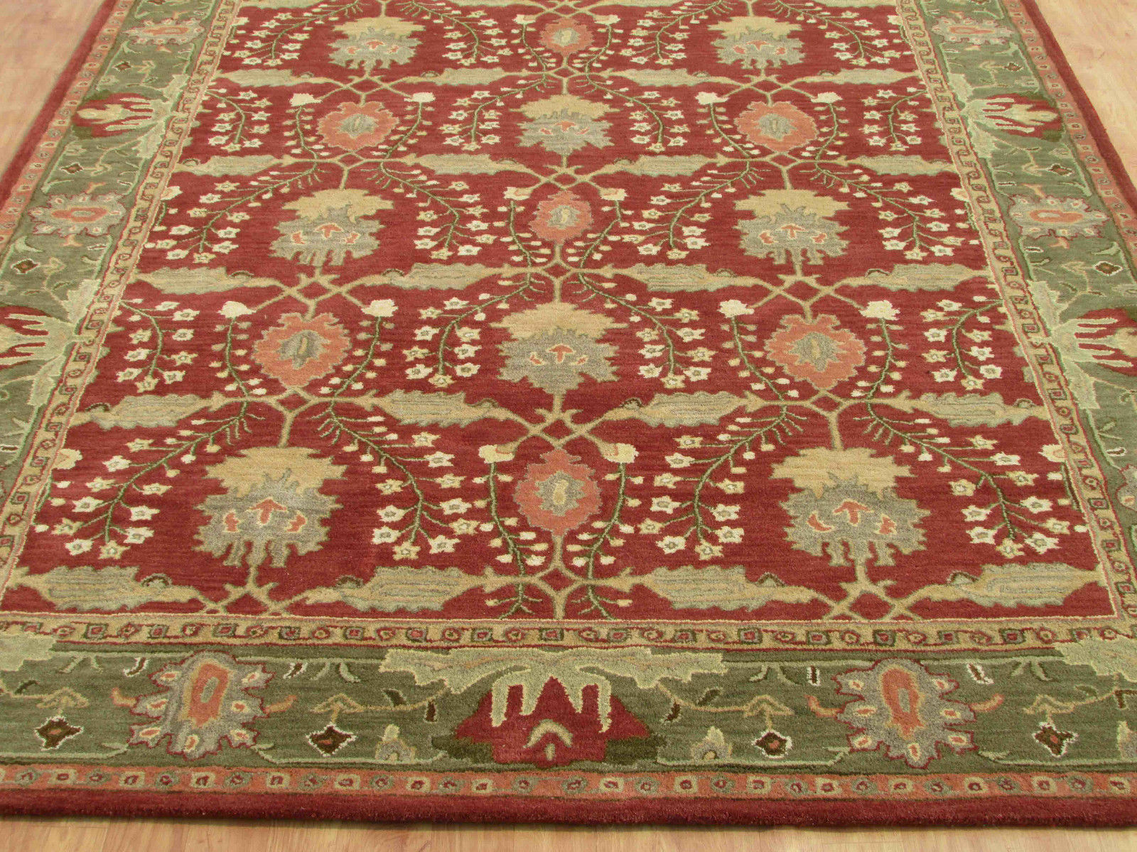 New William Morris 2.5×9 3×5 5X8 8X10 9X12 ART and Craft wool area rugs FRL08