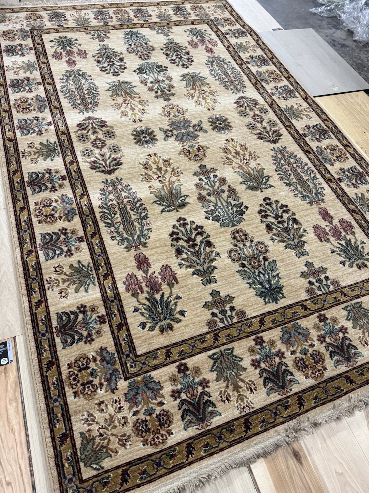 Karastan Ashara Collection Amritsar 5’9×9′ 100% New Zealand wool arearug ::NEW::