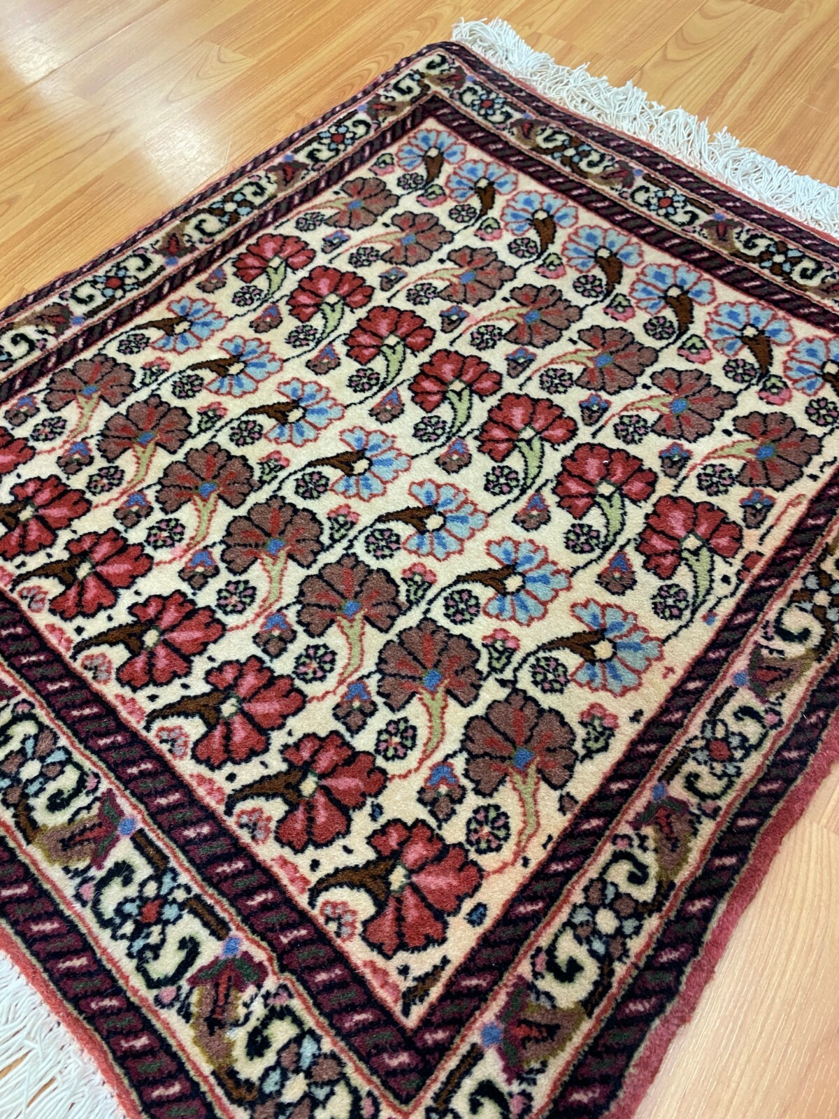1’8″ x 2′ Kurdish Tribal Oriental Rug – Hand Made – 100% Wool