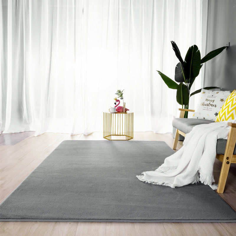 A Living Room Carpet Thicken Washable Soft Pashmina Mat Bedroom Bedside Blanket