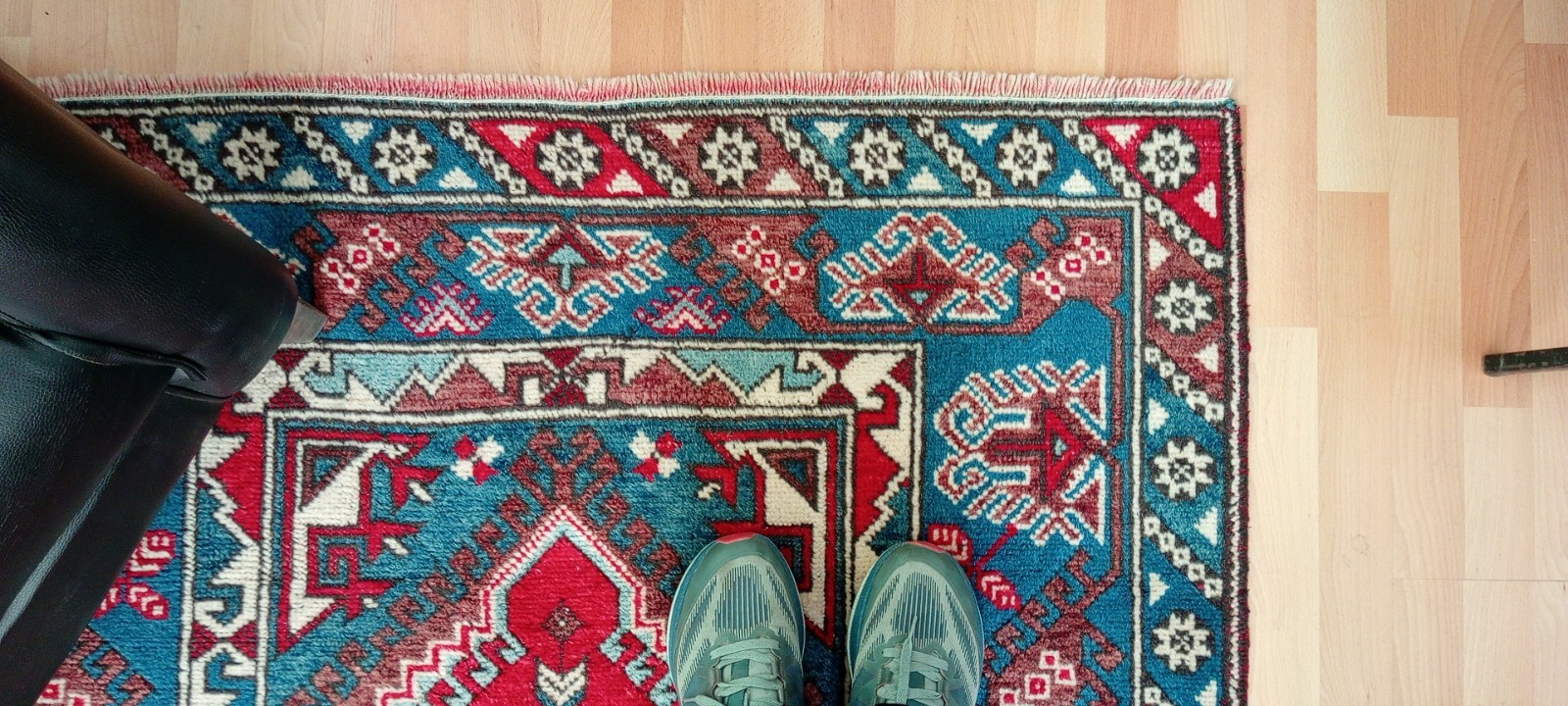 Turkish Dosemealti tribal rug 123×199 cm Vintage Boho Handmade Home Decor