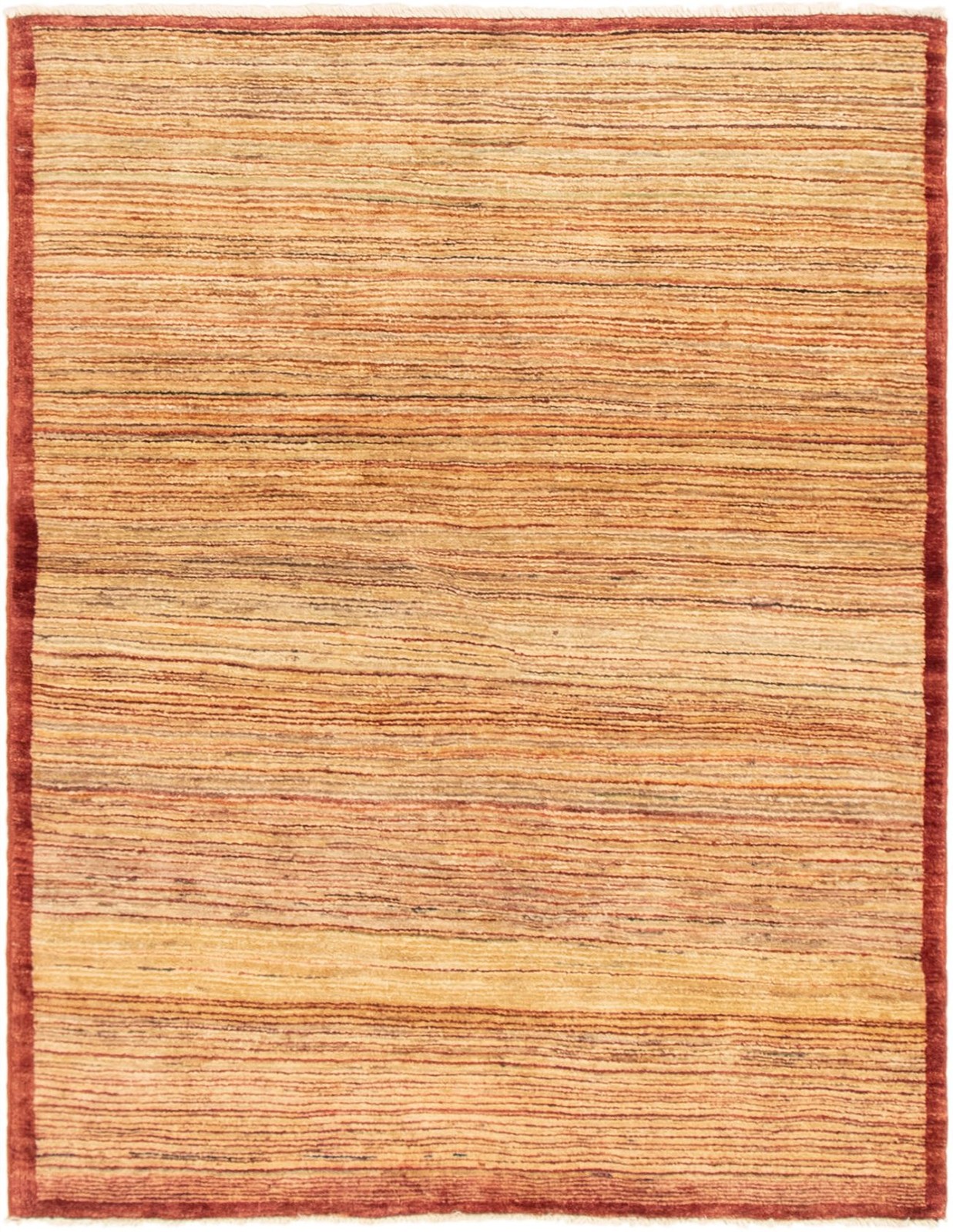 3’10” x 5’6″ Hand Knotted Area Rug Traditional Oriental Wool Carpet