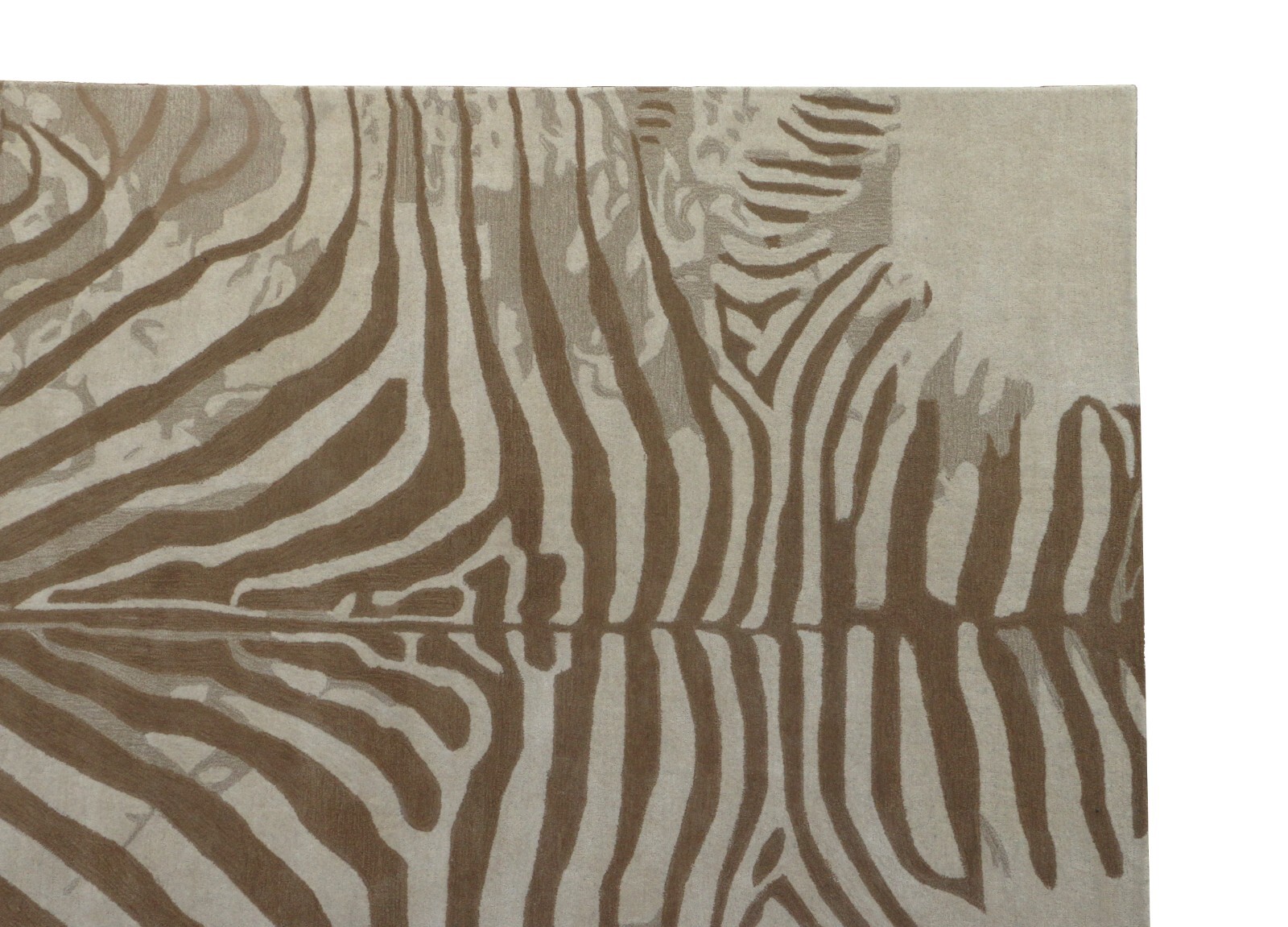 Zebra Natural Traditional Oriental Style 100% Wool