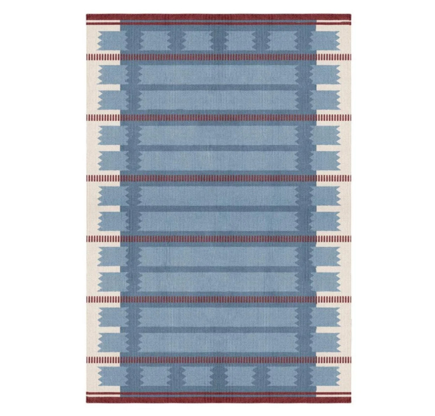 IKEA STOCKHOLM 2025 Flat Weave Rug Scandinavian Swedish Kilim Rug 200×300 Cms