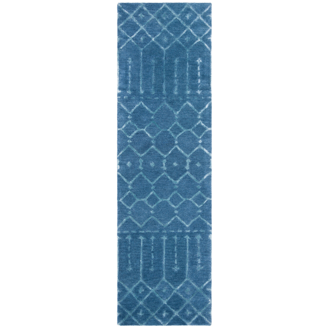 SAFAVIEH Himalaya HIM903N Handmade Navy / Silver Rug