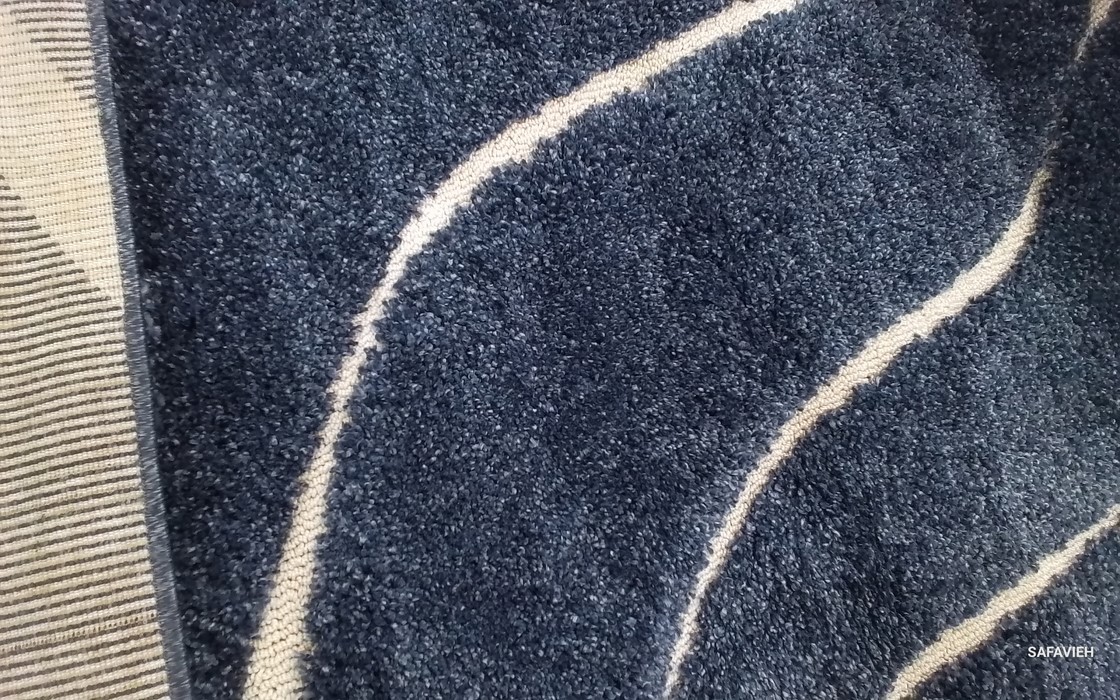 DBLUE / CREAM 6′-7″ x 6′-7″ Flaw in Rug, Reduced Price 1172806591 SG472-6511-7SQ