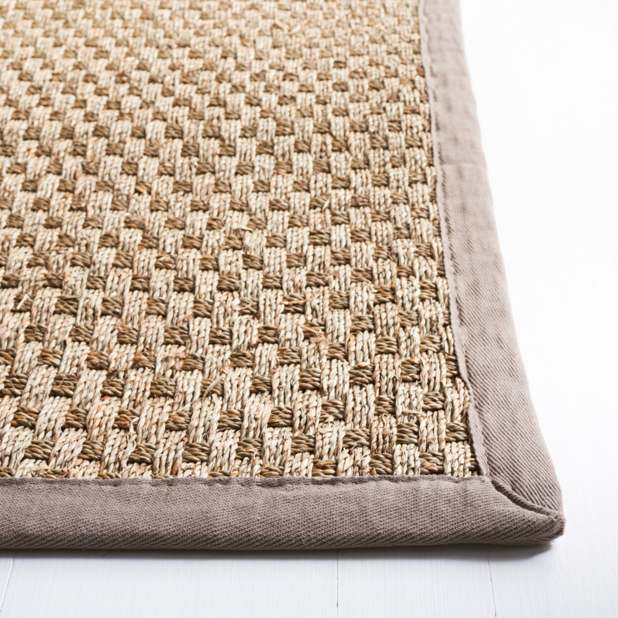 SAFAVIEH Natural Fiber NF114P Natural / Grey Rug