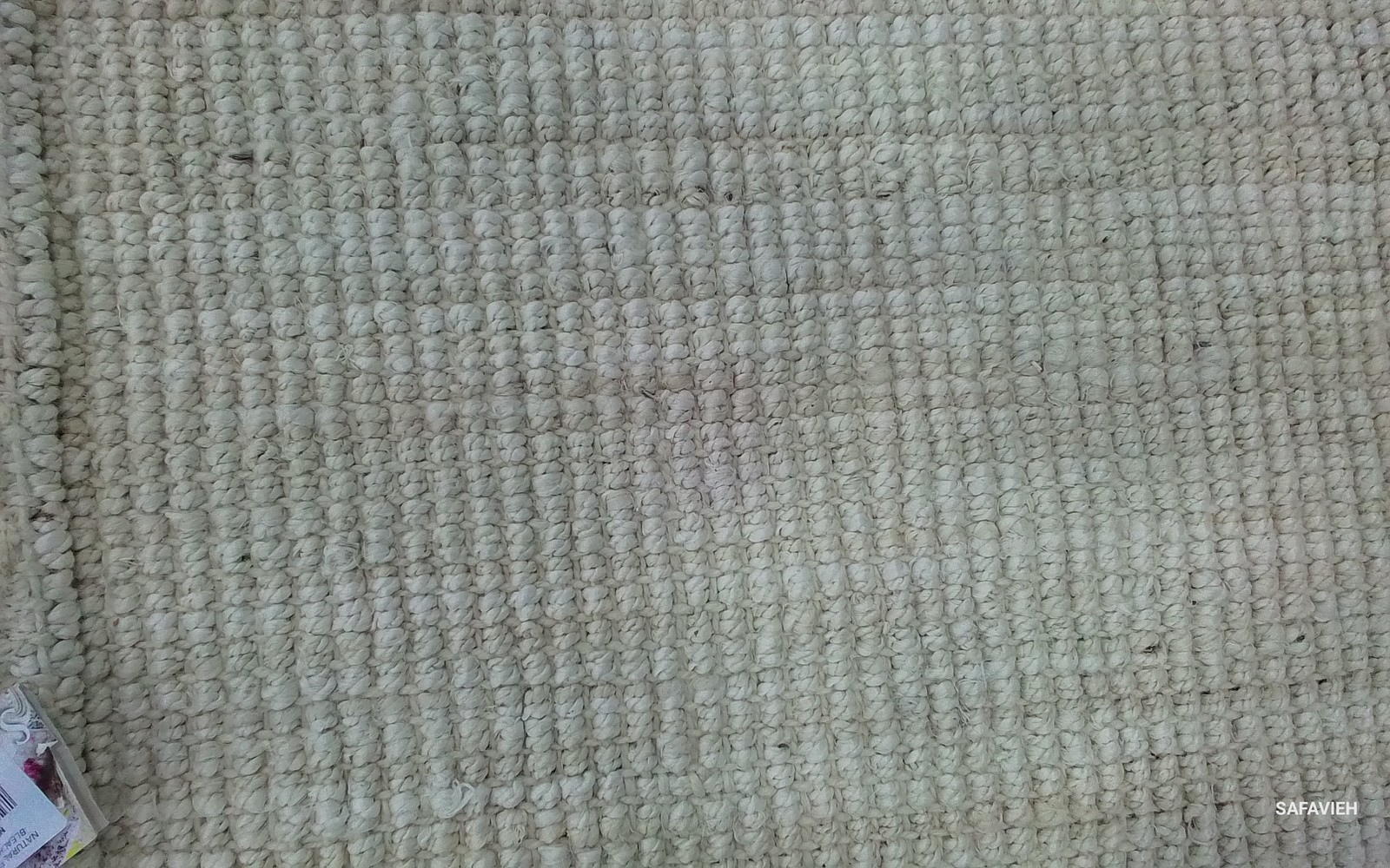 BLEACH / IVORY 8′-0″ x 10′-0″ Stained Rug, Reduced Price 1172803899 NF747B-8