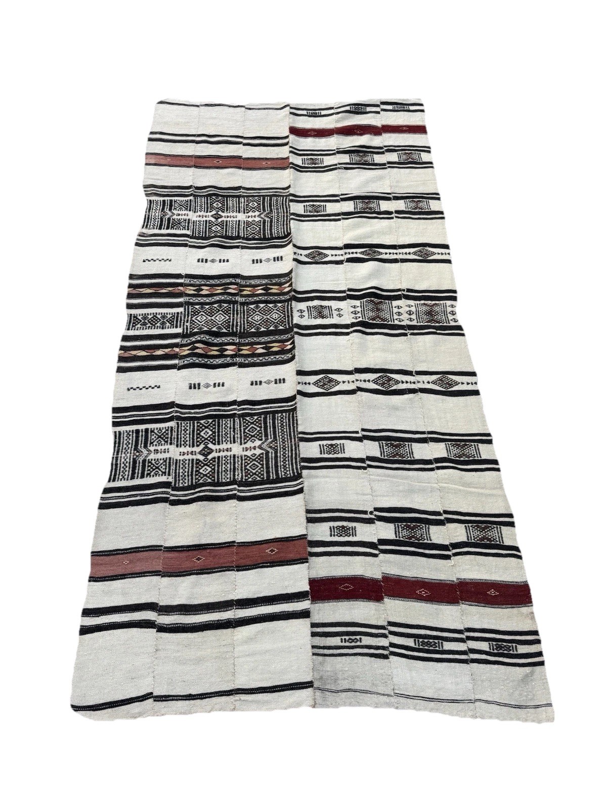 Fulani Blanket,African Blanket,Antique Hand Made Fulani,Wedding Blanket 49”x100”