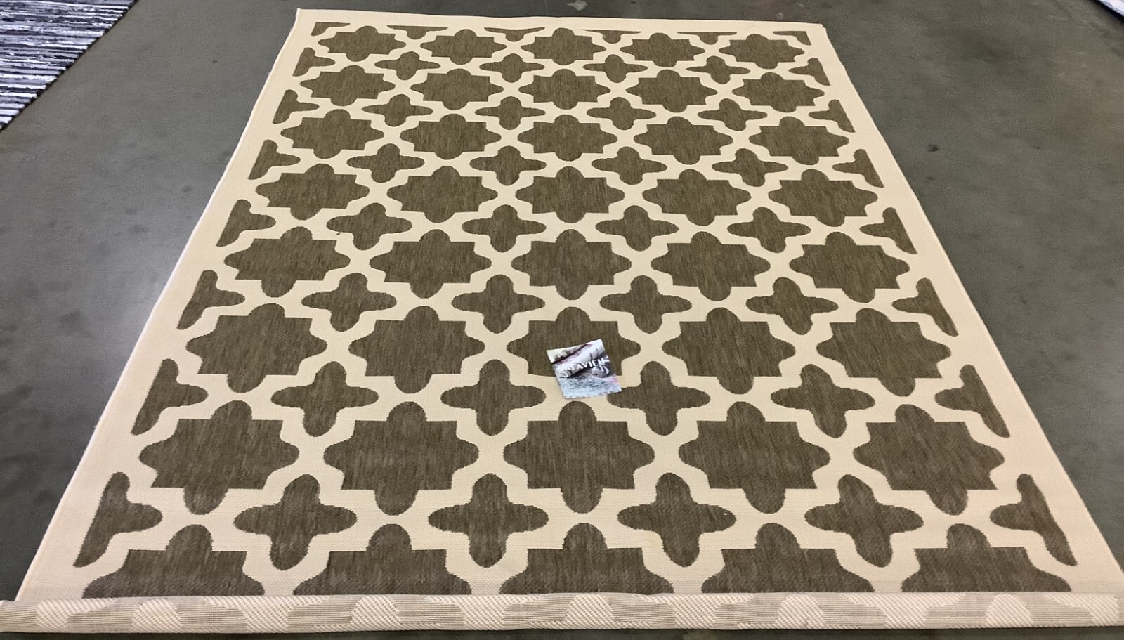 BROWN / BONE 6′-7″ X 9′-6″ Flaw in Rug, Reduced Price 1172665800 CY6913-242-6