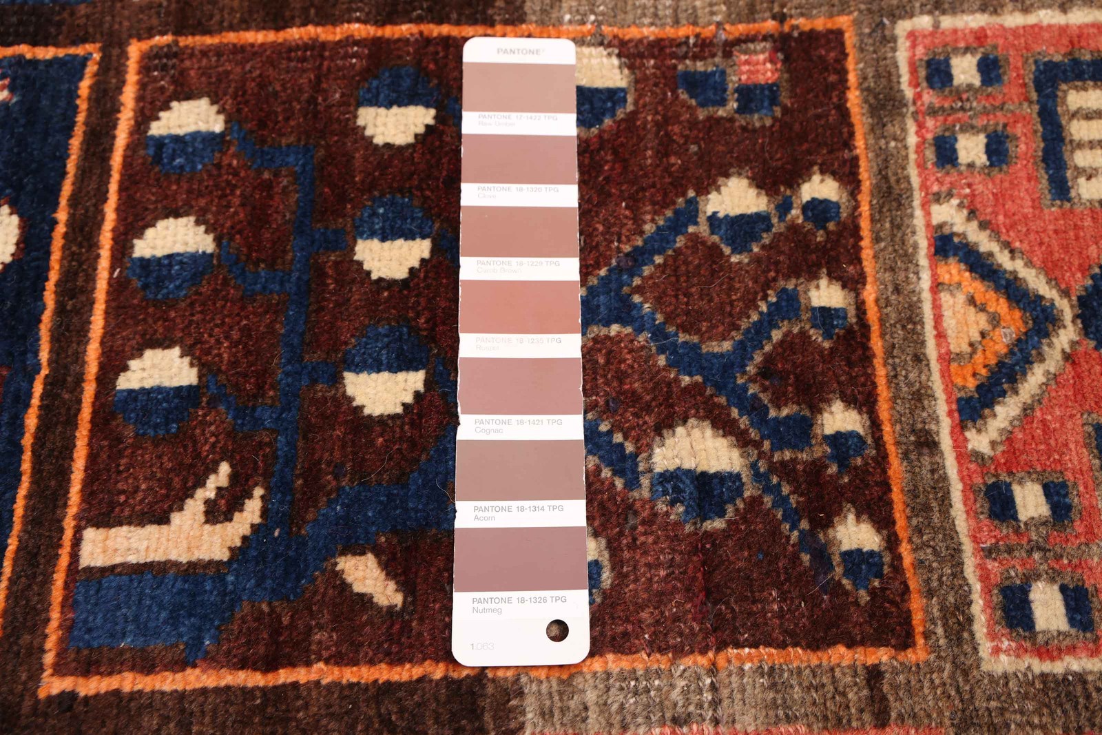 Vintage Hand-Knotted Area Rug 6’3″ x 9’0″ Traditional Oriental Wool Carpet
