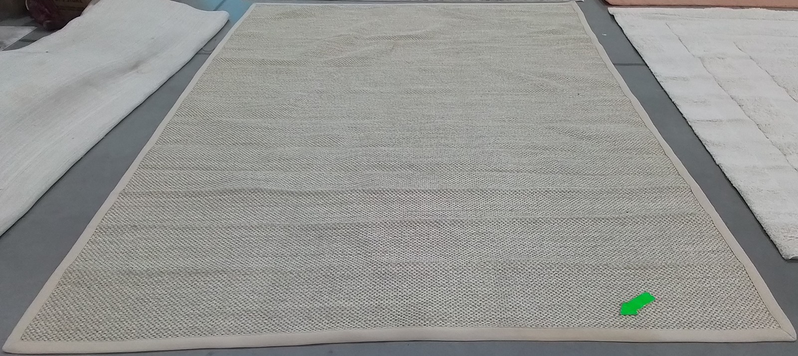 MARBLE / BEIGE 9′-0″ x 12′-0″ Flaw in Rug, Reduced Price 1172804353 NF143C-9