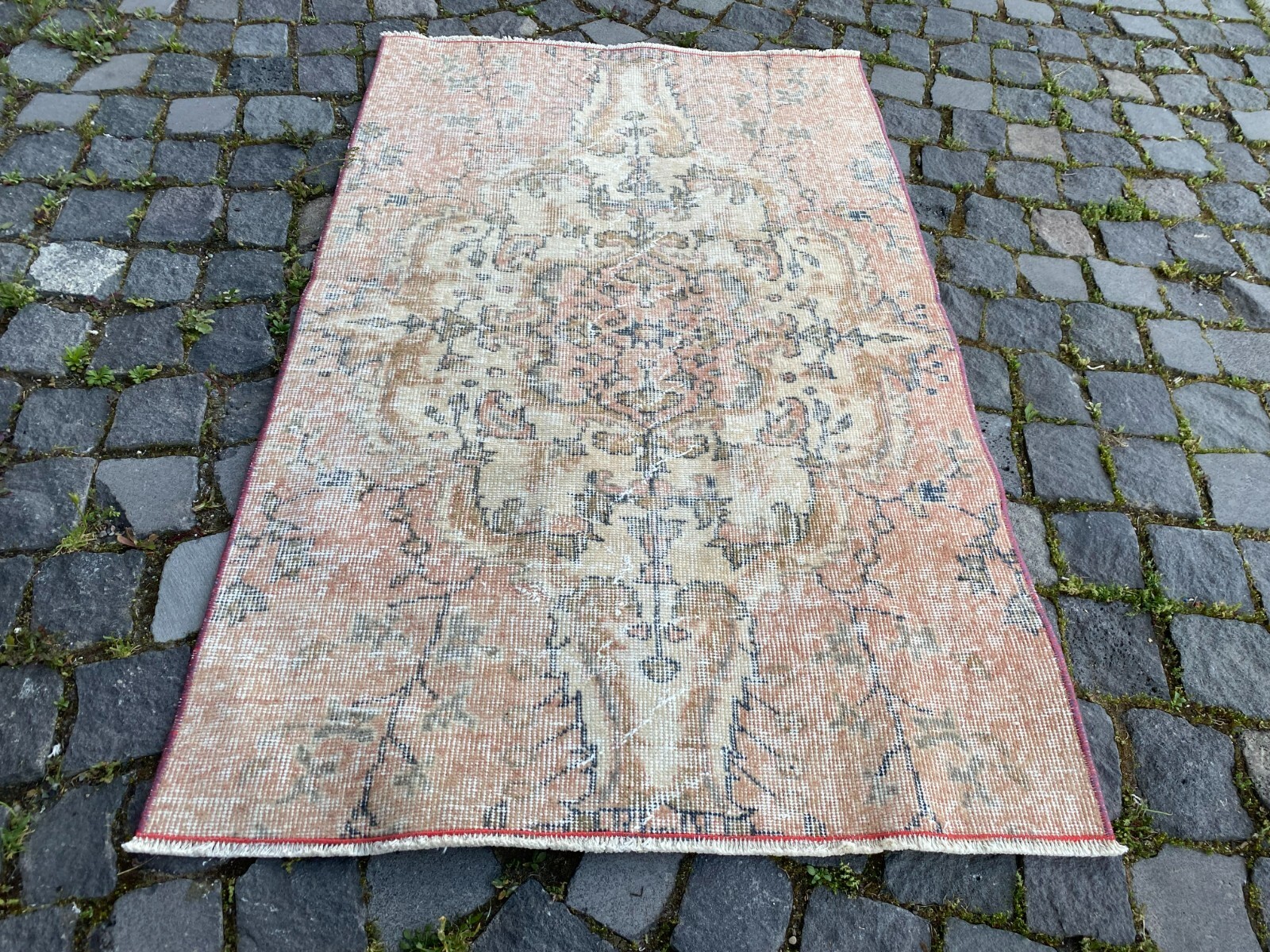 Handmade rug,Area rug,Turkish area rug,Wool rug,Bohemain area rug 2,7 x 4,3 ft