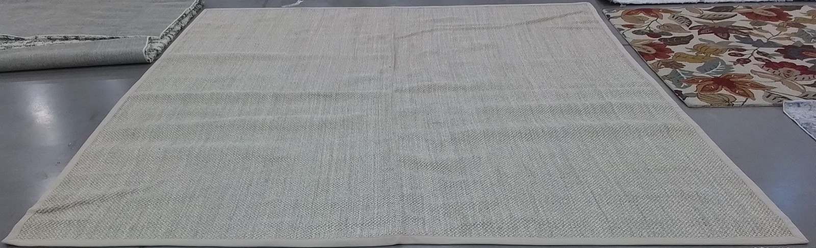 MARBLE / BEIGE 11′-0″ x 11′-0″ Flaw in Rug, Reduced Price 1172803670 NF143C-11SQ