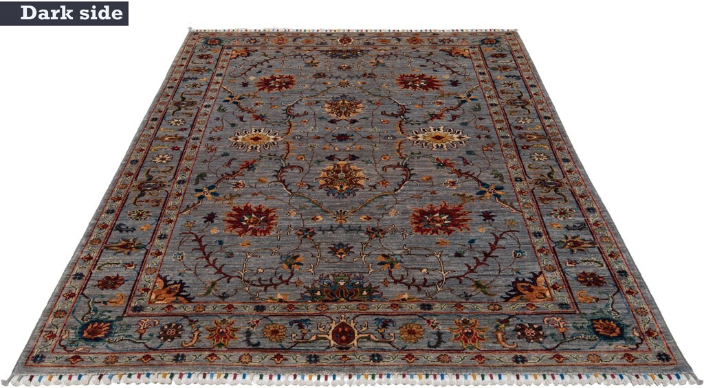 Ziegler Premium Hand-Knotted 202X156 Cm Oriental Carpet, Fine, Carpet, Rug, Blue