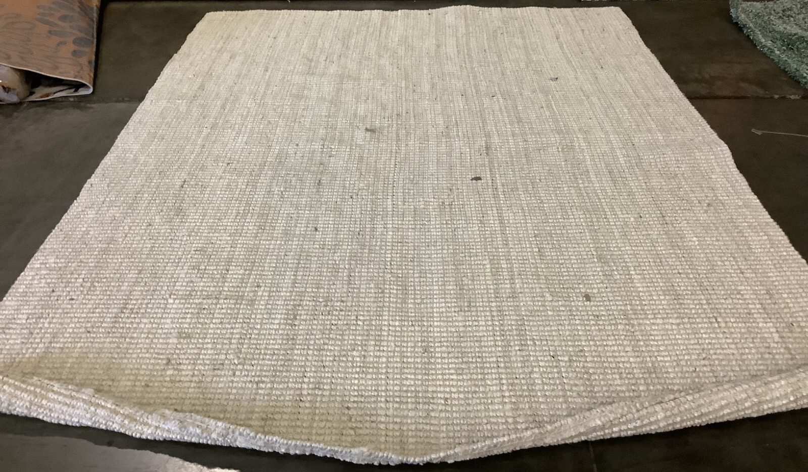 BLEACH / IVORY 8′-0″ x 10′-0″ Flaw in Rug, Reduced Price 1172674684 NF747B-8