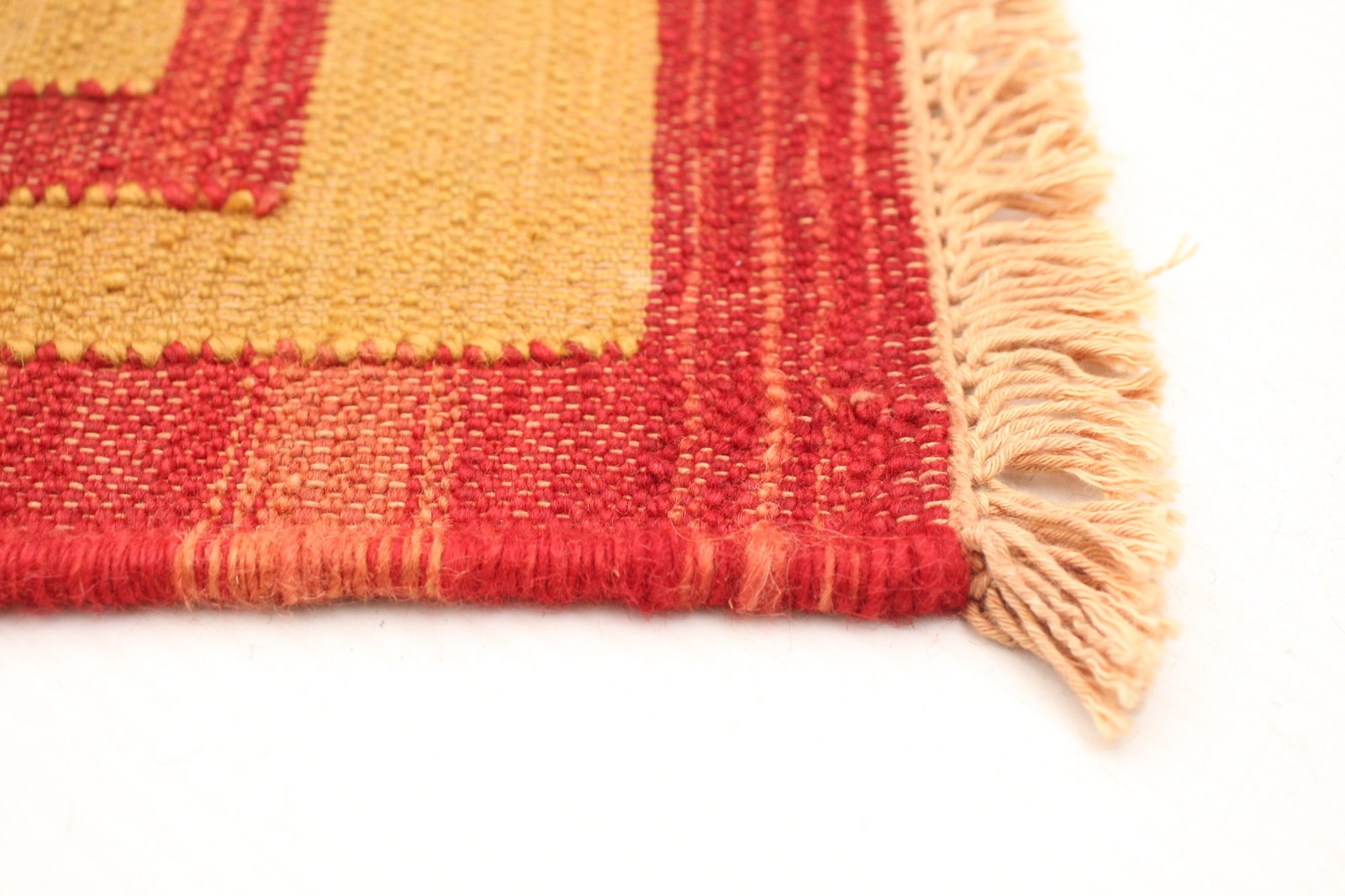 Vintage Hand Woven Area Rug 6’0″ x 9’2″ Traditional Wool Oriental Carpet