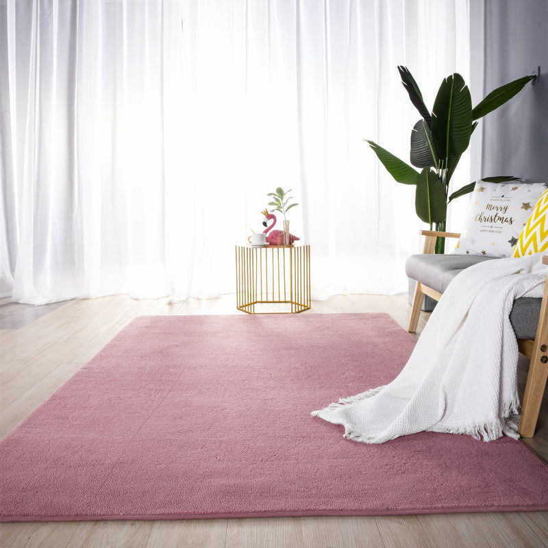 A Living Room Carpet Thicken Washable Soft Pashmina Mat Bedroom Bedside Blanket