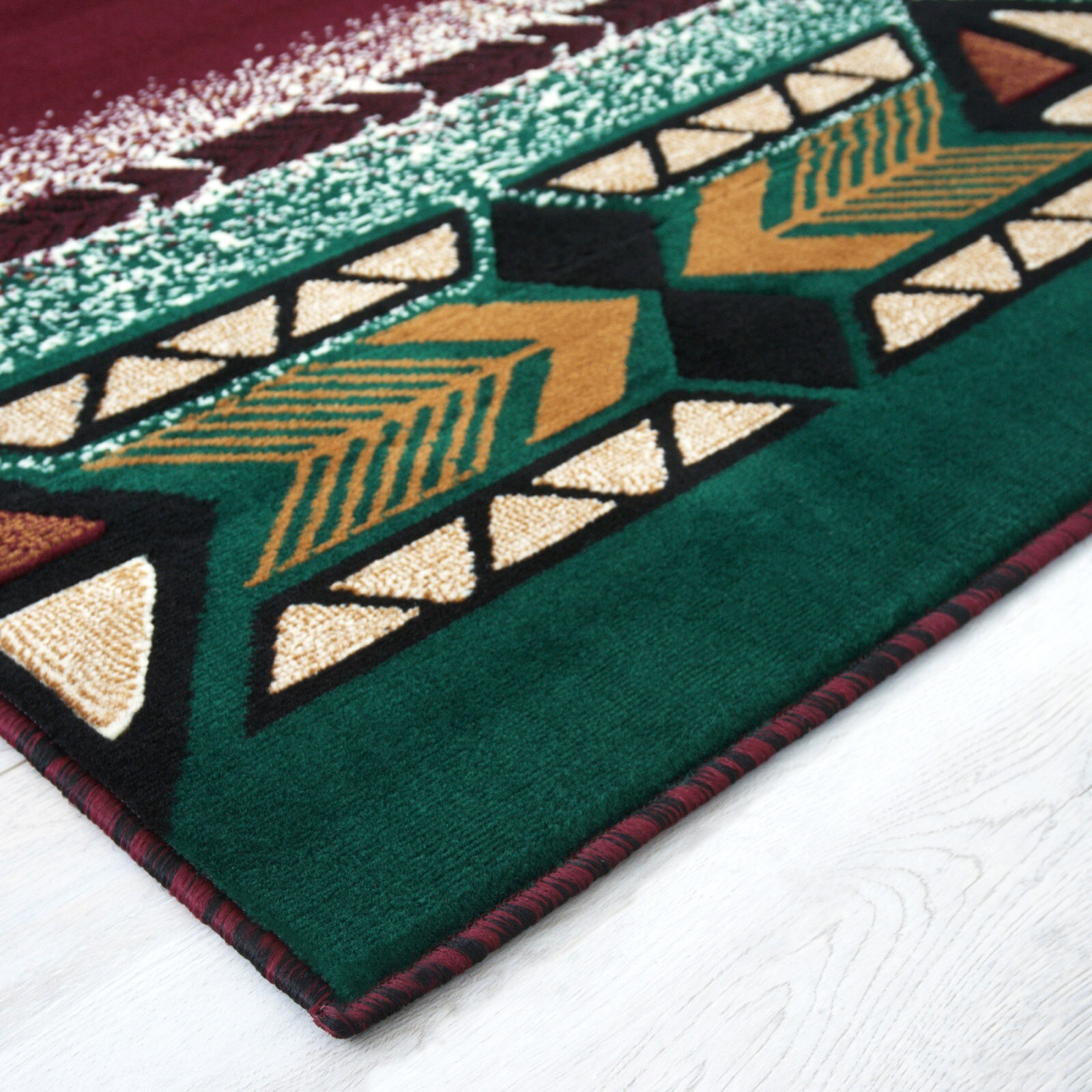 YHSF South West Native American Area Rug Easy Clean – 5 Feet x 7 Feet