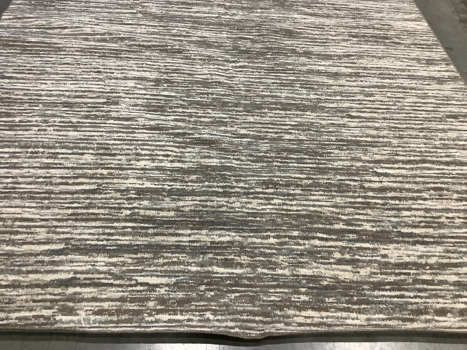 GREY / IVORY 9′-0″ x 12′-0″ Broken Thread Rug Reduced Price 1172683738 PYR233F-9