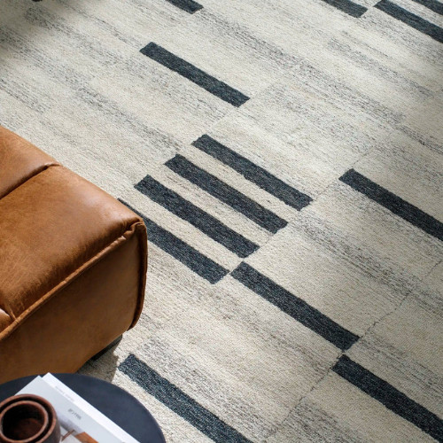 Runner Carpets, Chevron Hand Tufted Wool Rugs, Modern Hand-Tufted, Living