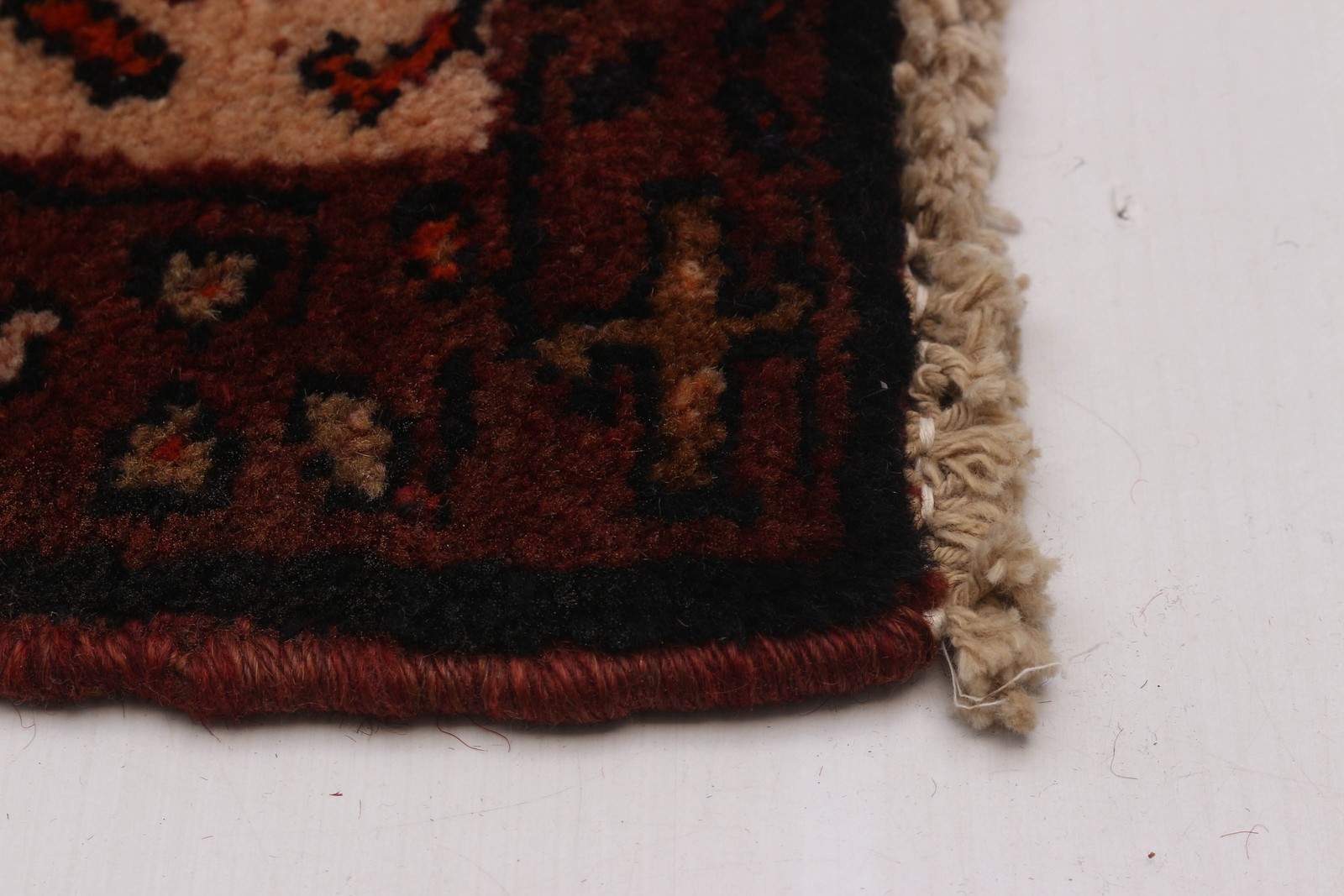 3’11” x 13’3″ Vintage Hand-knotted Runner Rug Traditional Oriental Wool Carpet