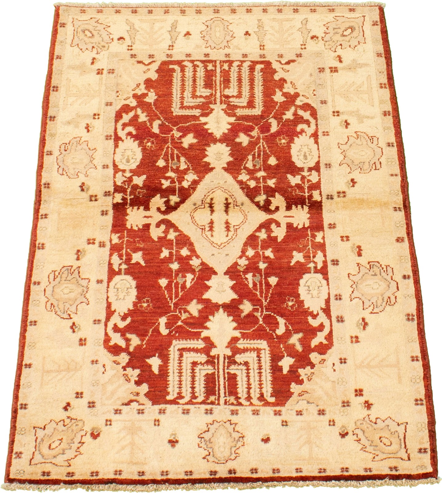 Traditional Hand Knotted Oriental Area Rug 2’10” x 4’9″ Wool Carpet