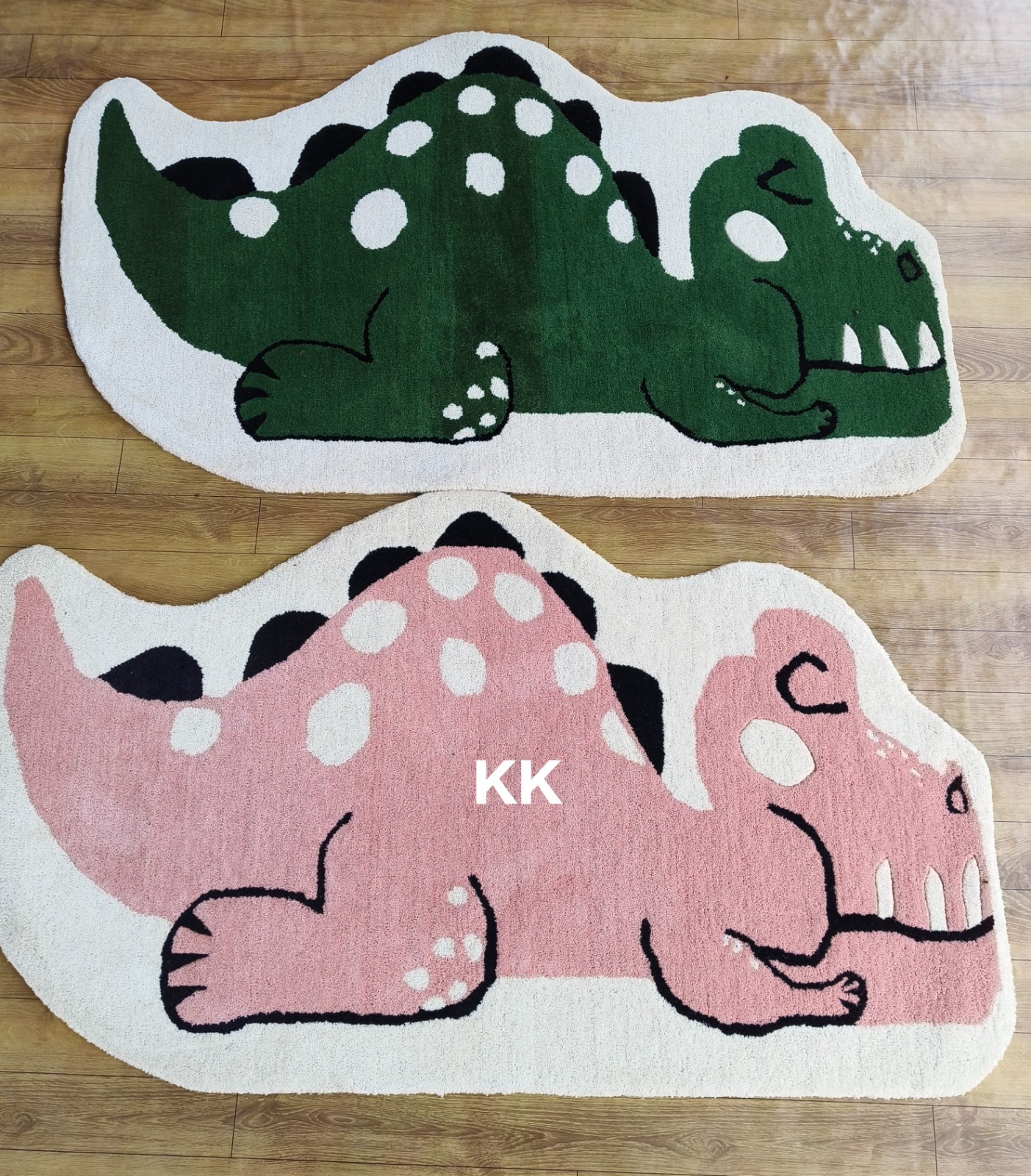 Crocodile Rugs Handmade 100% Woolen Hand Tufted For Home Decoration