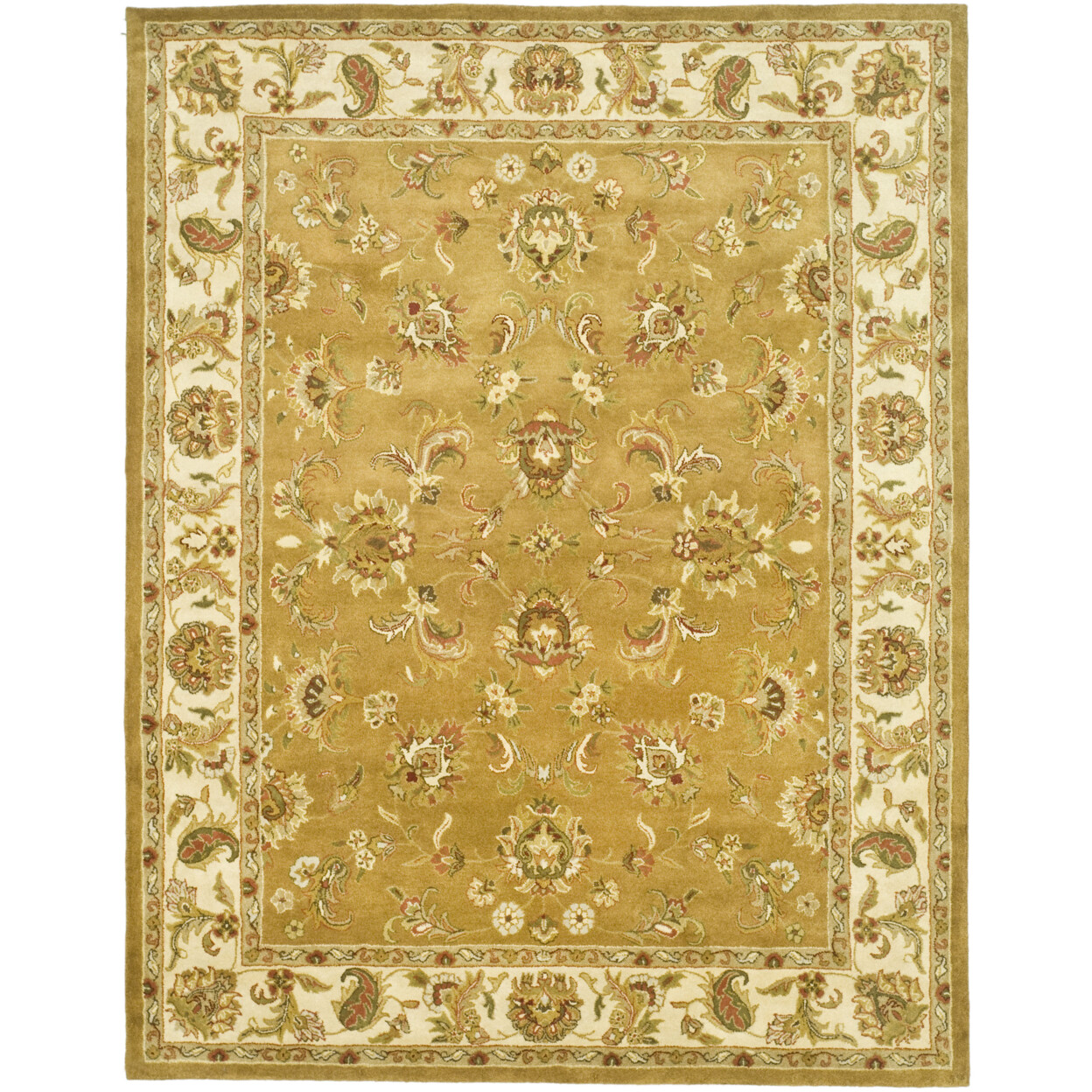 SAFAVIEH Heritage HG816A Handmade Mocha / Ivory Rug